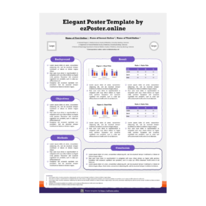 EZP01TH | A0 Portrait PowerPoint Poster Template