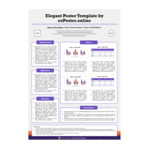 EZP01TH | A0 Portrait PowerPoint Poster Template